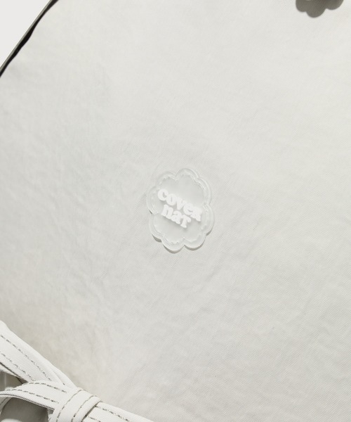 COVERNAT(カバーナット)の「WOMEN CLOVER HEART SHIRRING NYLON BACKPACK(バックパック/リュック・レディース・ブラック/ブルー/ベージュ/ピンク・FREE)」の13枚目の写真