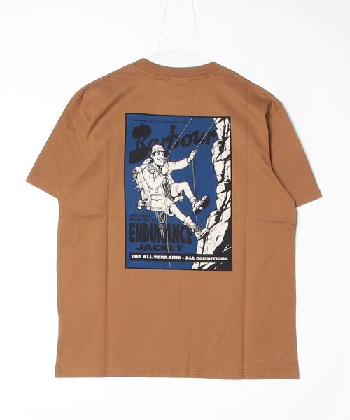 Barbour(バブアー)の「TerrainオーバーサイズグラフィックTシャツ(Tシャツ/カットソー・メンズ・ベージュ/ブラウン・MEDIUM/SMALL/X-SMALL)」の19枚目の写真