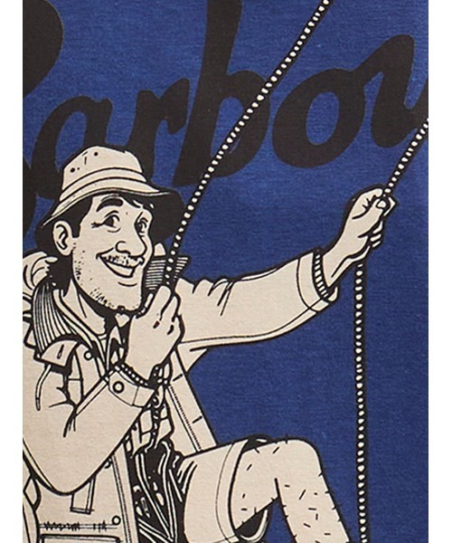 Barbour(バブアー)の「TerrainオーバーサイズグラフィックTシャツ(Tシャツ/カットソー・メンズ・ベージュ/ブラウン・MEDIUM/SMALL/X-SMALL)」の12枚目の写真