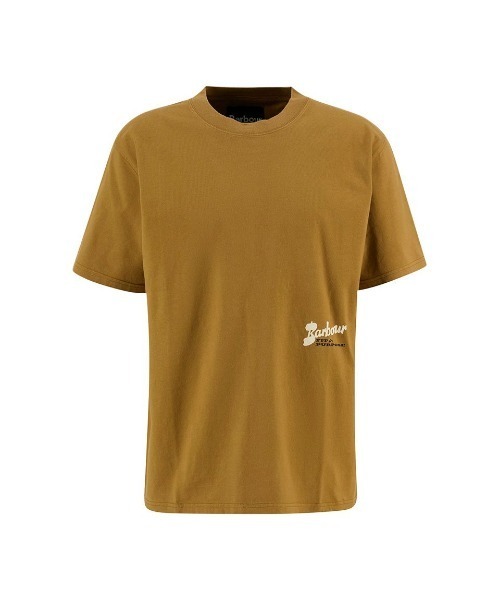 Barbour(バブアー)の「TerrainオーバーサイズグラフィックTシャツ(Tシャツ/カットソー・メンズ・ベージュ/ブラウン・MEDIUM/SMALL/X-SMALL)」の16枚目の写真