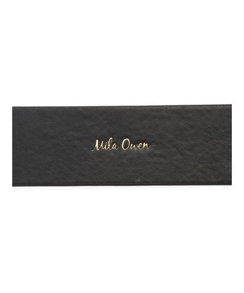 Mila Owen（ミラオーウェン）の「スクエアメタルサルカンベルト（ベルト・レディース・ダークブラウン/ゴールド/シルバー・F）」の8枚目の写真