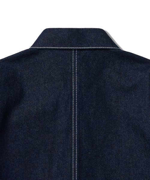 MUSINSA STANDARD KIDS（ムシンサスタンダードキッズ）の「オーバーサイズデニムワークジャケット [ディープインディゴ]（ブルゾン・レディース・その他・100/110/120/130/140）」の5枚目の写真