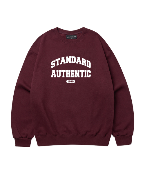 1989STANDARD(1989スタンダード)の「AUTHENTIC スウェット (STMSTD-0007)(スウェット・レディース・ダークグレー/ブラック/ライトグレー/ネイビー・LARGE/MEDIUM/X-LARGE)」の9枚目の写真