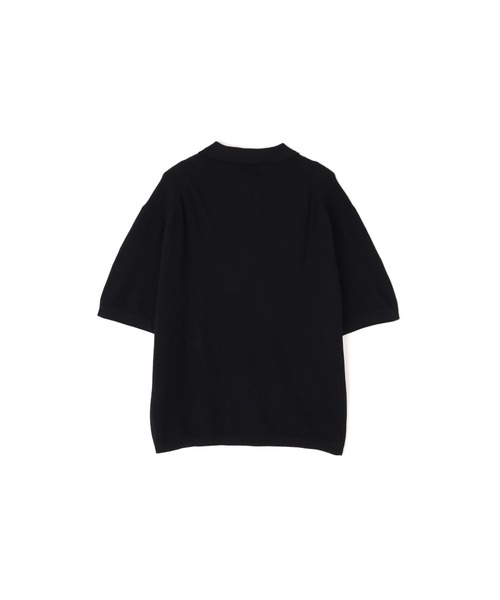 MARGARET HOWELL（マーガレットハウエル）の「COTTON RAMIE PIQUE（ニット/セーター・メンズ・オフホワイト/ブラック・LARGE/MEDIUM）」の10枚目の写真
