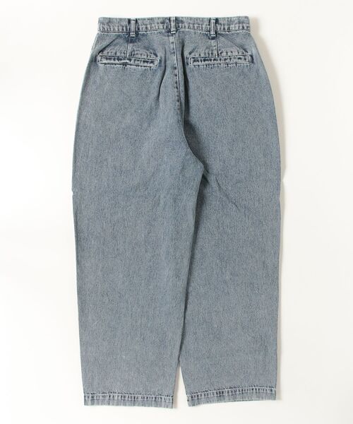 JOHN'S CLOSET（ジョンズクローゼット）の「【50】ワイドストレート デニムパンツ（デニムパンツ・メンズ・ブルー系その他/キナリ/ワンウォッシュ/ブラック系その他/ブルー系その他2/ライトブルー・LARGE/MEDIUM）」の20枚目の写真