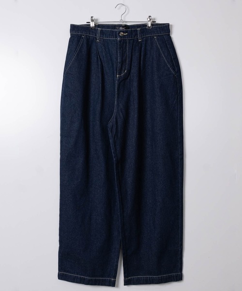 JOHN'S CLOSET（ジョンズクローゼット）の「【50】ワイドストレート デニムパンツ（デニムパンツ・メンズ・ブルー系その他/キナリ/ワンウォッシュ/ブラック系その他/ブルー系その他2/ライトブルー・LARGE/MEDIUM）」の5枚目の写真