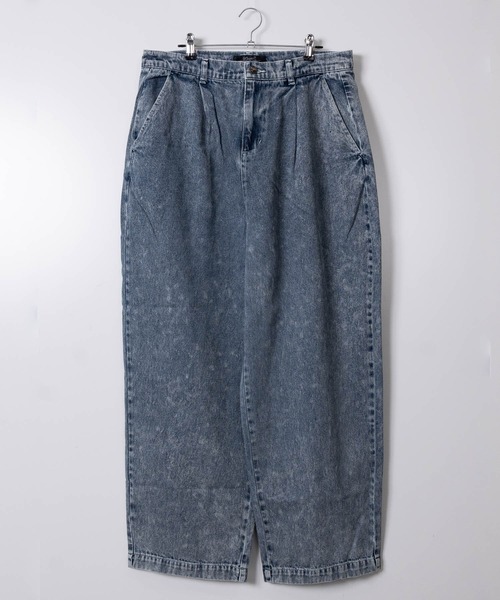 JOHN'S CLOSET（ジョンズクローゼット）の「【50】ワイドストレート デニムパンツ（デニムパンツ・メンズ・ブルー系その他/キナリ/ワンウォッシュ/ブラック系その他/ブルー系その他2/ライトブルー・LARGE/MEDIUM）」の6枚目の写真