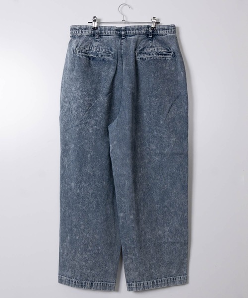 JOHN'S CLOSET（ジョンズクローゼット）の「【50】ワイドストレート デニムパンツ（デニムパンツ・メンズ・ブルー系その他/キナリ/ワンウォッシュ/ブラック系その他/ブルー系その他2/ライトブルー・LARGE/MEDIUM）」の19枚目の写真