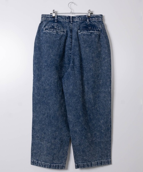 JOHN'S CLOSET（ジョンズクローゼット）の「【50】ワイドストレート デニムパンツ（デニムパンツ・メンズ・ブルー系その他/キナリ/ワンウォッシュ/ブラック系その他/ブルー系その他2/ライトブルー・LARGE/MEDIUM）」の17枚目の写真