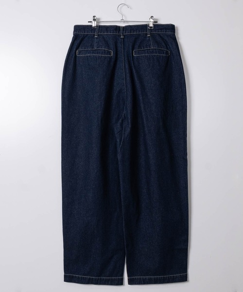 JOHN'S CLOSET（ジョンズクローゼット）の「【50】ワイドストレート デニムパンツ（デニムパンツ・メンズ・ブルー系その他/キナリ/ワンウォッシュ/ブラック系その他/ブルー系その他2/ライトブルー・LARGE/MEDIUM）」の18枚目の写真