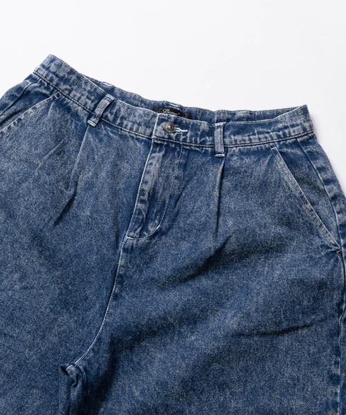 JOHN'S CLOSET（ジョンズクローゼット）の「【50】ワイドストレート デニムパンツ（デニムパンツ・メンズ・ブルー系その他/キナリ/ワンウォッシュ/ブラック系その他/ブルー系その他2/ライトブルー・LARGE/MEDIUM）」の7枚目の写真