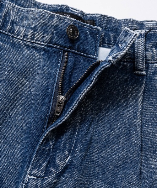 JOHN'S CLOSET（ジョンズクローゼット）の「【50】ワイドストレート デニムパンツ（デニムパンツ・メンズ・ブルー系その他/キナリ/ワンウォッシュ/ブラック系その他/ブルー系その他2/ライトブルー・LARGE/MEDIUM）」の9枚目の写真