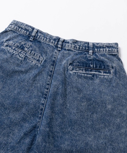JOHN'S CLOSET（ジョンズクローゼット）の「【50】ワイドストレート デニムパンツ（デニムパンツ・メンズ・ブルー系その他/キナリ/ワンウォッシュ/ブラック系その他/ブルー系その他2/ライトブルー・LARGE/MEDIUM）」の8枚目の写真