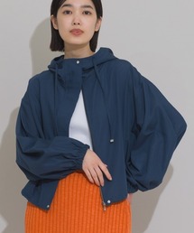 OMNES（オムネス）の「シアーテックコットン フード長袖シャツブルゾン 花粉リリース付（ブルゾン）」