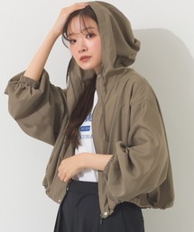 OMNES（オムネス）の「シアーテックコットン フード長袖シャツブルゾン 花粉リリース付（ブルゾン）」