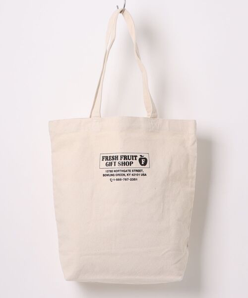 FRUIT OF THE LOOM(フルーツオブザルーム)の「【FRUIT OF THE LOOM】FFGS SOUVENIR TOTE BAG(トートバッグ・レディース・ホワイト系その他2/ホワイト系その他/ホワイト系その他3・FREE)」の12枚目の写真