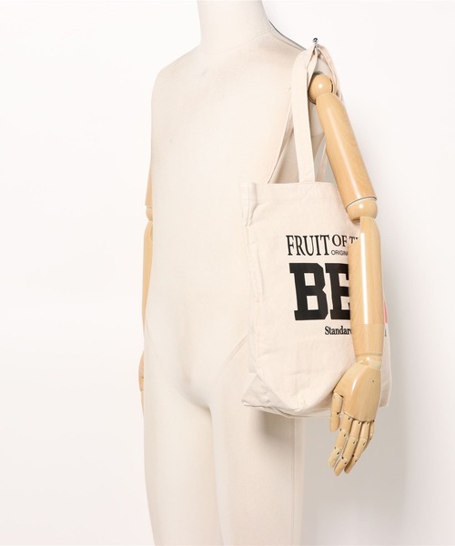FRUIT OF THE LOOM(フルーツオブザルーム)の「【FRUIT OF THE LOOM】FFGS SOUVENIR TOTE BAG(トートバッグ・レディース・ホワイト系その他2/ホワイト系その他/ホワイト系その他3・FREE)」の11枚目の写真