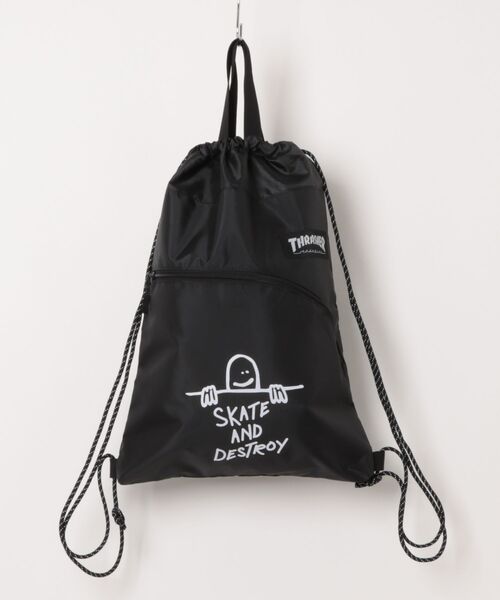 KNAP SACK/THRASHER スラッシャー SKATE AND DESTROY GONZキャラクター