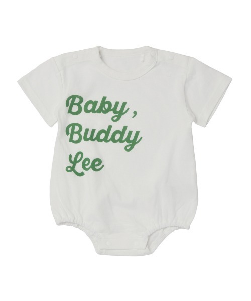 BUDDY Lee(バディーリー)の「BUDDY LEE 半袖ボディスーツ×レギンス ロゴ ボーダー(ロンパース・キッズ・イエロー/ホワイト・70cm/80cm)」の3枚目の写真