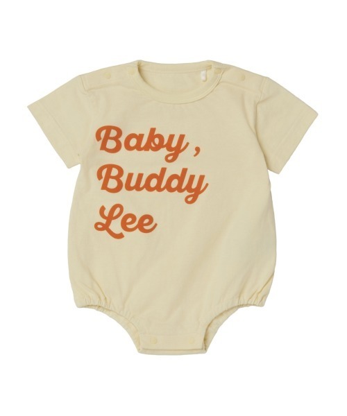 BUDDY Lee(バディーリー)の「BUDDY LEE 半袖ボディスーツ×レギンス ロゴ ボーダー(ロンパース・キッズ・イエロー/ホワイト・70cm/80cm)」の9枚目の写真