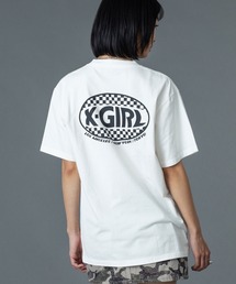 CHECKER OVAL LOGO POCKET S/S TEE
