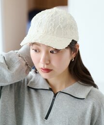 Kastane（カスタネ）の「ランダムフリルキャップ（キャップ）」