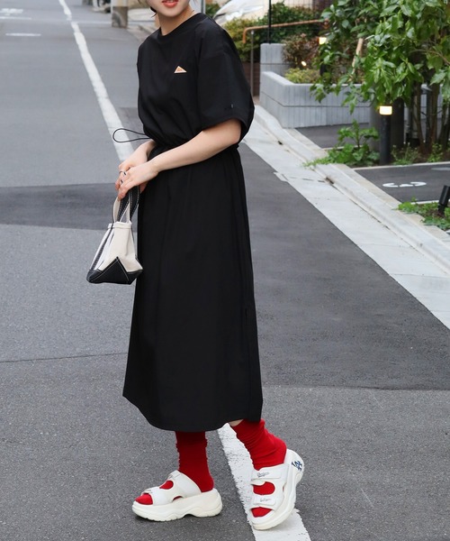 KELTY(ケルティ)の「【KELTY/ケルティ】ラッシュ コンフォート ワンピース(ワンピース・レディース・ベージュ/ブラック/ブルー/チャコールグレー・M/L)」の6枚目の写真