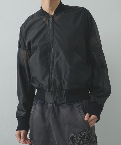 TAAKK（ターク）の「【TAAKK/ターク】MA-1 Blouson（MA-1・メンズ・ピンク/ブラック・2/3）」の2枚目の写真