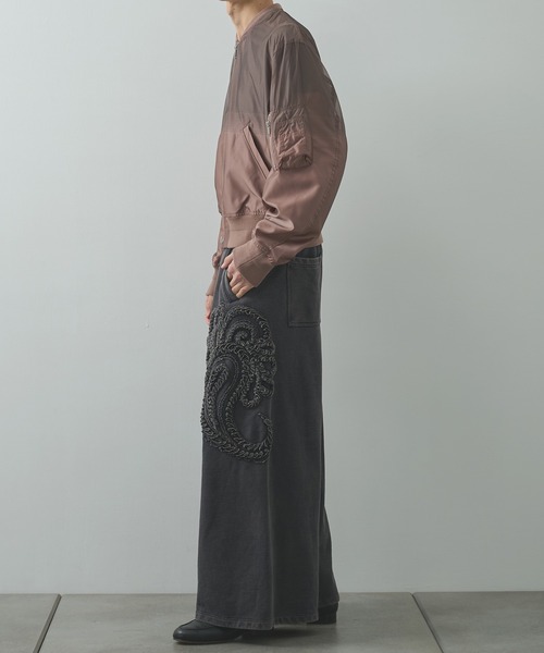 TAAKK（ターク）の「【TAAKK/ターク】MA-1 Blouson（MA-1・メンズ・ピンク/ブラック・2/3）」の13枚目の写真