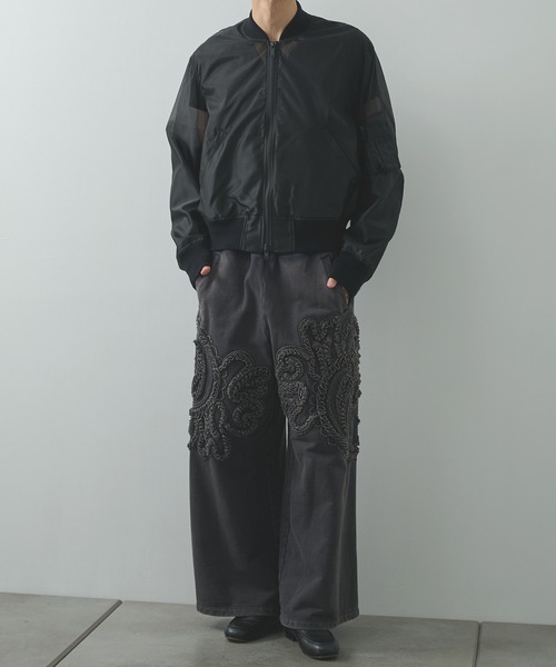 TAAKK（ターク）の「【TAAKK/ターク】MA-1 Blouson（MA-1・メンズ・ピンク/ブラック・2/3）」の4枚目の写真