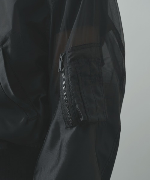 TAAKK（ターク）の「【TAAKK/ターク】MA-1 Blouson（MA-1・メンズ・ピンク/ブラック・2/3）」の9枚目の写真