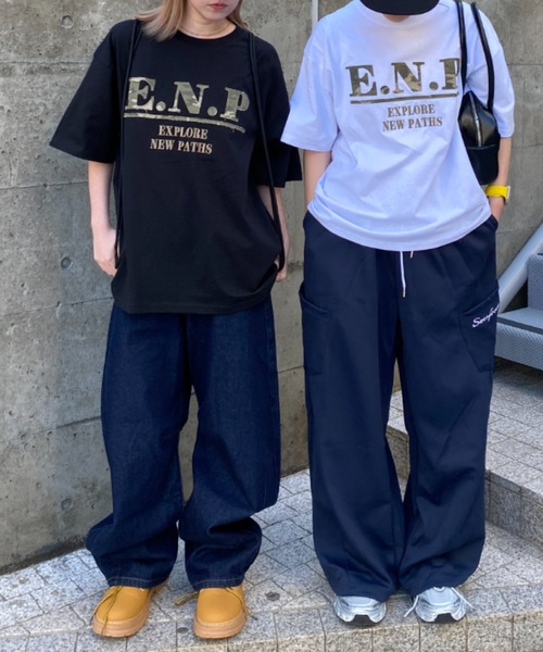 lilful(リルフル)の「【26年春夏新作】総柄生地 アップリケ半袖Tシャツ ドット/迷彩/レオパード(Tシャツ/カットソー・メンズ・ブラック/ブラック系その他/ホワイト系その他2/ブラック系その他2/ホワイト系その他/ホワイト・L/M)」の22枚目の写真
