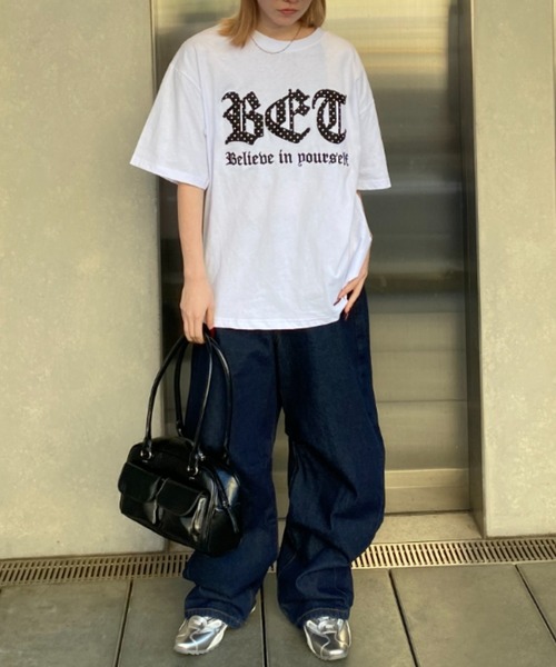 lilful(リルフル)の「【26年春夏新作】総柄生地 アップリケ半袖Tシャツ ドット/迷彩/レオパード(Tシャツ/カットソー・メンズ・ブラック/ブラック系その他/ホワイト系その他2/ブラック系その他2/ホワイト系その他/ホワイト・L/M)」の13枚目の写真