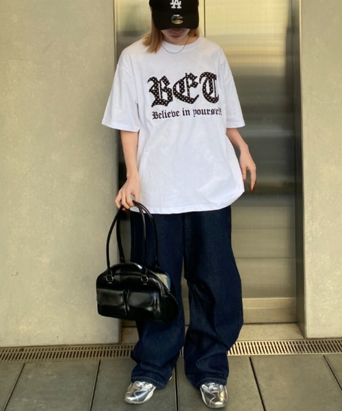 lilful(リルフル)の「【26年春夏新作】総柄生地 アップリケ半袖Tシャツ ドット/迷彩/レオパード(Tシャツ/カットソー・メンズ・ブラック/ブラック系その他/ホワイト系その他2/ブラック系その他2/ホワイト系その他/ホワイト・L/M)」の14枚目の写真