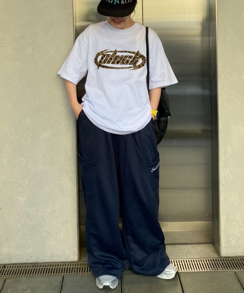 lilful(リルフル)の「【26年春夏新作】総柄生地 アップリケ半袖Tシャツ ドット/迷彩/レオパード(Tシャツ/カットソー・メンズ・ブラック/ブラック系その他/ホワイト系その他2/ブラック系その他2/ホワイト系その他/ホワイト・L/M)」の9枚目の写真