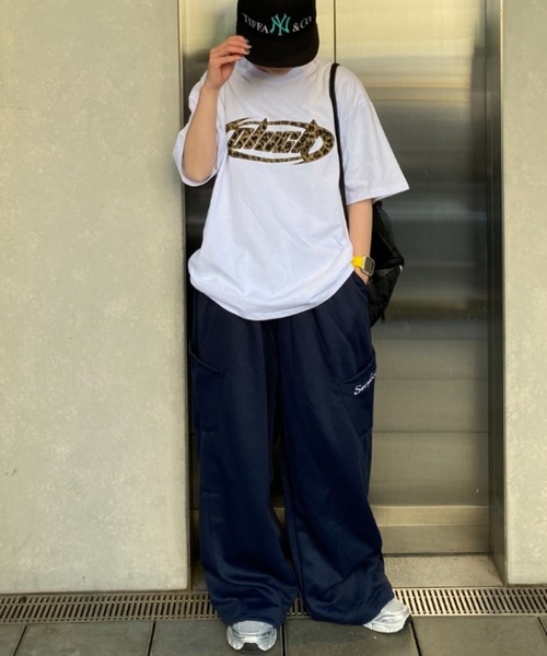 lilful(リルフル)の「【26年春夏新作】総柄生地 アップリケ半袖Tシャツ ドット/迷彩/レオパード(Tシャツ/カットソー・メンズ・ブラック/ブラック系その他/ホワイト系その他2/ブラック系その他2/ホワイト系その他/ホワイト・L/M)」の10枚目の写真