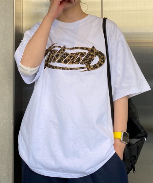 lilful(リルフル)の「【26年春夏新作】総柄生地 アップリケ半袖Tシャツ ドット/迷彩/レオパード(Tシャツ/カットソー・メンズ・ブラック/ブラック系その他/ホワイト系その他2/ブラック系その他2/ホワイト系その他/ホワイト・L/M)」の8枚目の写真