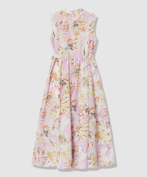 ANAYI（アナイ）の「ペイントフラワープリントフレア ワンピース（ワンピース・レディース・ブラウン/ピンク・38/36/34）」の11枚目の写真