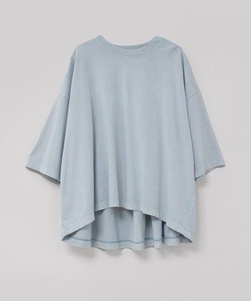 RNA-N(アールエヌエーエヌ)の「M2667 ピグメントギャザーT(Tシャツ/カットソー・レディース・ライトブルー/グリーン/チャコール・FREE)」の12枚目の写真