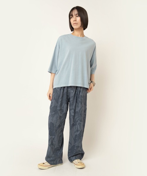 RNA-N(アールエヌエーエヌ)の「M2667 ピグメントギャザーT(Tシャツ/カットソー・レディース・ライトブルー/グリーン/チャコール・FREE)」の18枚目の写真