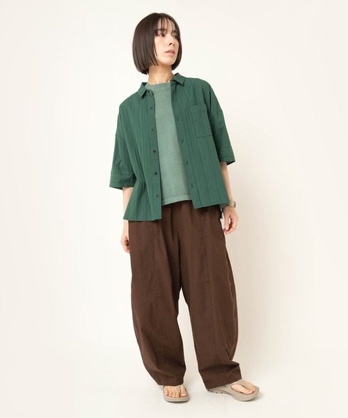 RNA-N(アールエヌエーエヌ)の「M2667 ピグメントギャザーT(Tシャツ/カットソー・レディース・ライトブルー/グリーン/チャコール・FREE)」の14枚目の写真