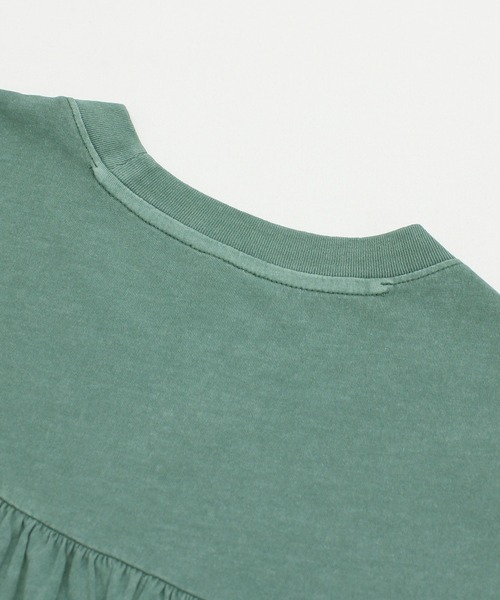 RNA-N(アールエヌエーエヌ)の「M2667 ピグメントギャザーT(Tシャツ/カットソー・レディース・ライトブルー/グリーン/チャコール・FREE)」の20枚目の写真