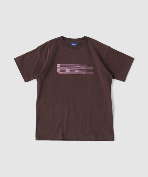 BOTT（ボット）の「BoTT / ボット BLUR TEE（Tシャツ/カットソー・メンズ・ブルー系その他/ブラック/ブラウン・LARGE/MEDIUM/SMALL）」の2枚目の写真