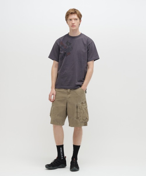 AVIREX(アヴィレックス)の「ARCHIVE PRINT T-SHIRT / アーカイブ プリント Tシャツ / AVIREX /アヴィレックス(Tシャツ/カットソー・メンズ・ナチュラル/チャコール・LARGE/MEDIUM/XX-LARGE/X-LARGE)」の9枚目の写真