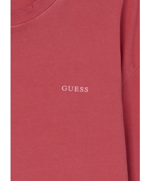 Guess(ゲス)の「MEN'S L/Slv Tee Shirt 長袖Tシャツ(Tシャツ/カットソー・メンズ・レッド/チャコールグレー・LARGE/SMALL/X-LARGE/MEDIUM)」の5枚目の写真