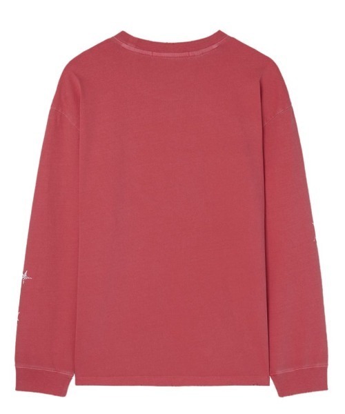 Guess(ゲス)の「MEN'S L/Slv Tee Shirt 長袖Tシャツ(Tシャツ/カットソー・メンズ・レッド/チャコールグレー・LARGE/SMALL/X-LARGE/MEDIUM)」の4枚目の写真