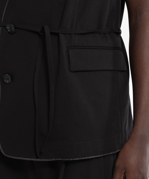 HARE（ハレ）の「【SET UP対応 接触冷感】カットオフベスト(HARE)（ベスト・メンズ・ブラック/ブルー/ブラウン・FREE）」の20枚目の写真