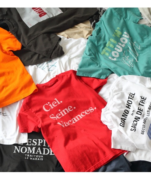 ottilie(オティーリエ)の「【 TRICOMER / トリコメル 】 L’ HEURE / ルール スタッフTシャツ(Tシャツ/カットソー・レディース・ブラック系その他/ホワイト・FREE)」の6枚目の写真