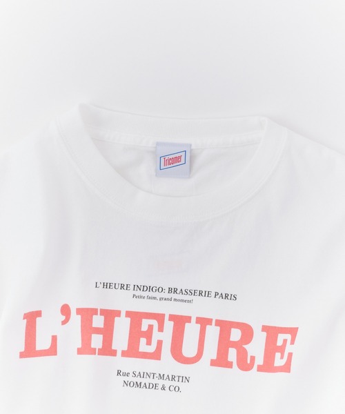 TRICOMER(トリコメル)の「【 TRICOMER / トリコメル 】 L’ HEURE / ルール スタッフTシャツ(Tシャツ/カットソー・レディース・ブラック系その他/ホワイト・FREE)」の12枚目の写真