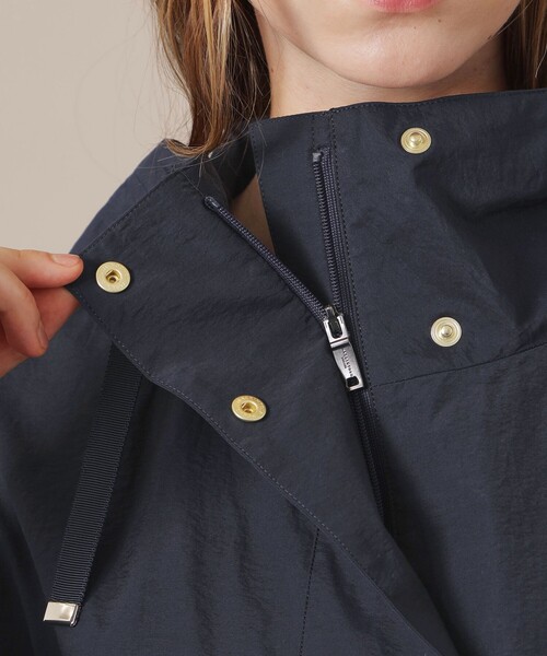 MACKINTOSH LONDON(マッキントッシュ ロンドン)の「【WEB・一部店舗限定】シルケットタフタブルゾン(ブルゾン・レディース・ベージュ/ネイビー・38)」の8枚目の写真